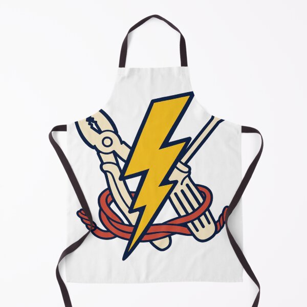 Item preview, Electrician Tool Crest with Lightning Bolt and Wire designed and sold by eignvalue.