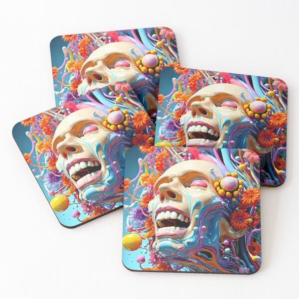 Item preview, Biomechanical man -  Surreal Psychedelic Gothic Art designed and sold by DigiArt8Design.