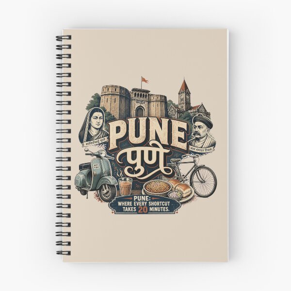 Item preview,   Pune India T-Shirt | Pune City Shirt | Pune Maharashtra Travel Gift | Indian City Graphic Tee | Pune Souvenir Apparel ver4 designed and sold by mndesignworx.