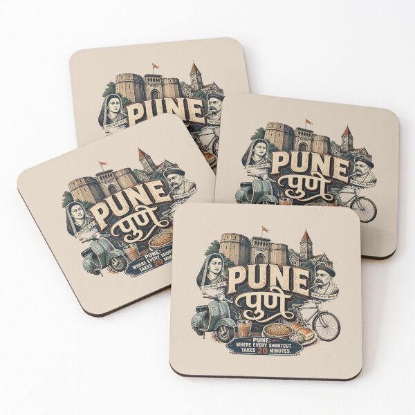 Item preview,   Pune India T-Shirt | Pune City Shirt | Pune Maharashtra Travel Gift | Indian City Graphic Tee | Pune Souvenir Apparel ver4 designed and sold by mndesignworx.