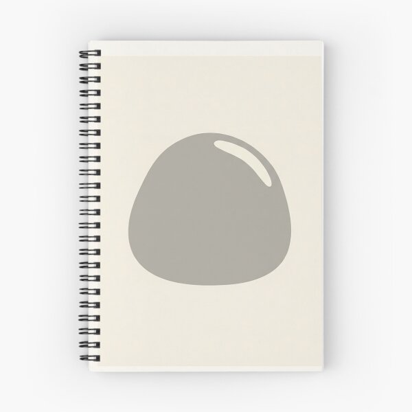 Item preview, Single Smooth Boulder | Minimalist Grey and Ivory Study designed and sold by Zaramodo.