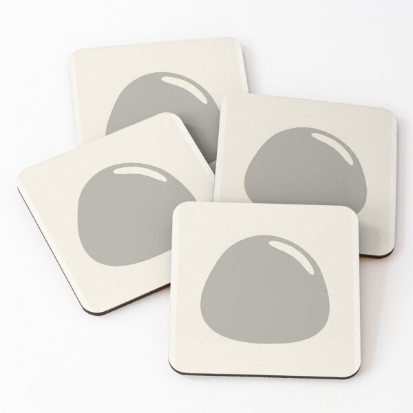 Item preview, Single Smooth Boulder | Minimalist Grey and Ivory Study designed and sold by Zaramodo.