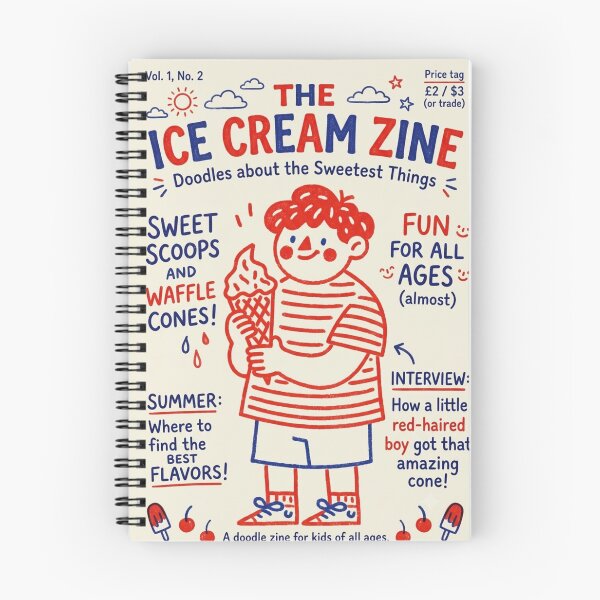Item preview, Cone‑Trol Freak: The Scoop Kid Going Full Brain‑Freeze Flex designed and sold by Print Fiction.