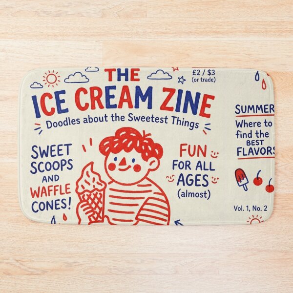 Item preview, Cone‑Trol Freak: The Scoop Kid Going Full Brain‑Freeze Flex designed and sold by Print Fiction.