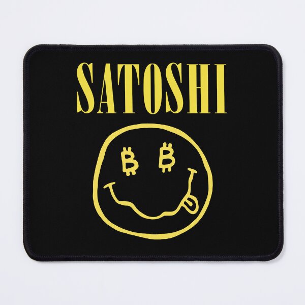 Item preview, Satoshi Bitcoin Smiley Face - Jack Dorsey Inspired designed and sold by Nakamoto Clothing Co.
