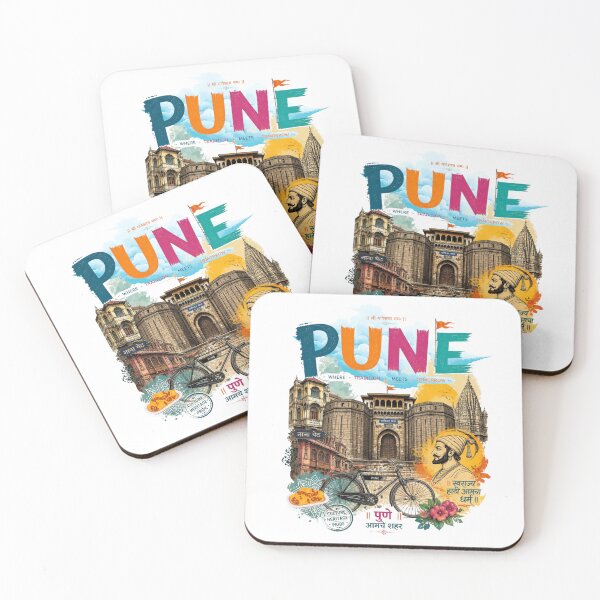 Item preview, Copy of  Pune India T-Shirt | Pune City Shirt | Pune Maharashtra Travel Gift | Indian City Graphic Tee | Pune Souvenir Apparel ver 3 designed and sold by mndesignworx.