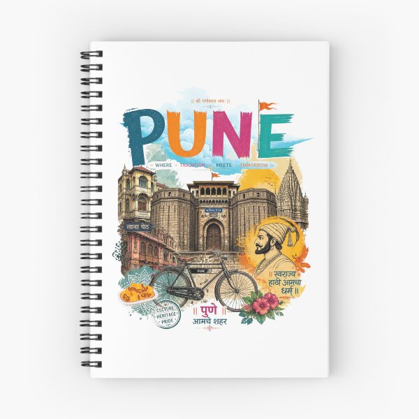 Item preview, Copy of  Pune India T-Shirt | Pune City Shirt | Pune Maharashtra Travel Gift | Indian City Graphic Tee | Pune Souvenir Apparel ver 3 designed and sold by mndesignworx.
