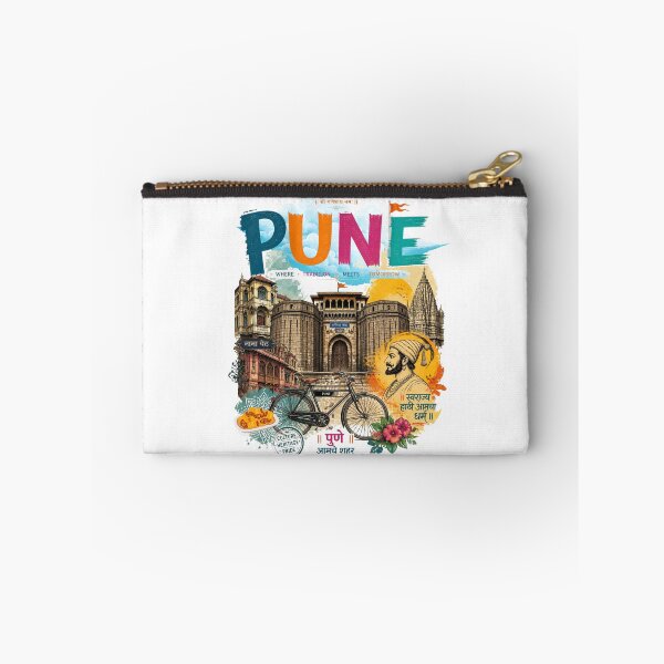 Item preview, Copy of  Pune India T-Shirt | Pune City Shirt | Pune Maharashtra Travel Gift | Indian City Graphic Tee | Pune Souvenir Apparel ver 3 designed and sold by mndesignworx.