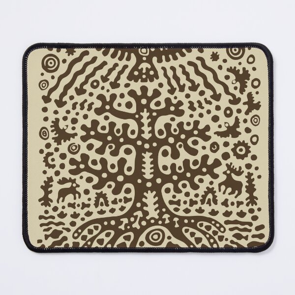 Item preview, Ancient Tree of Life Mandala Art designed and sold by RamyGallery.