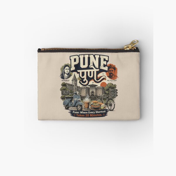 Item preview, Copy of   Pune India T-Shirt | Pune City Shirt | Pune Maharashtra Travel Gift | Indian City Graphic Tee | Pune Souvenir Apparel ver5 designed and sold by mndesignworx.