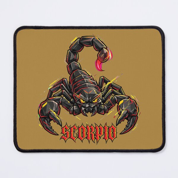 Item preview, Scorpio Zodiac Low Poly Glitch Beast designed and sold by puzzell.