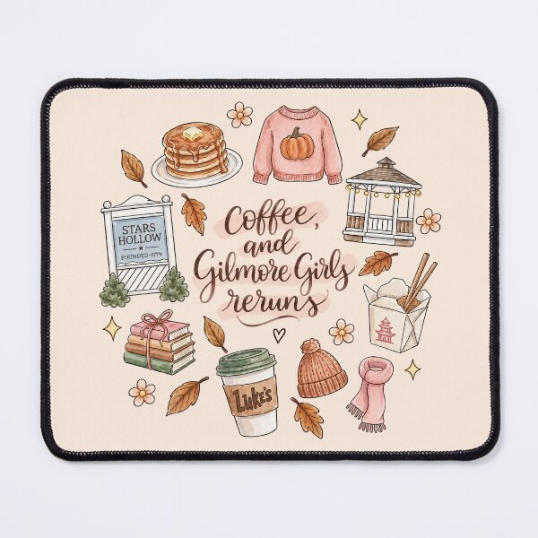 Item preview, Coffee and Reruns designed and sold by LittloGica.