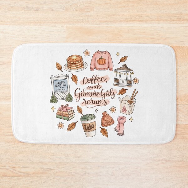 Item preview, Coffee and Reruns designed and sold by LittloGica.