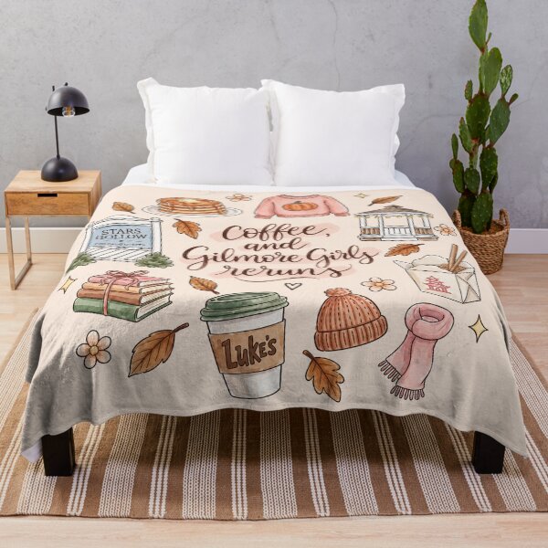 Item preview, Coffee and Reruns designed and sold by LittloGica.