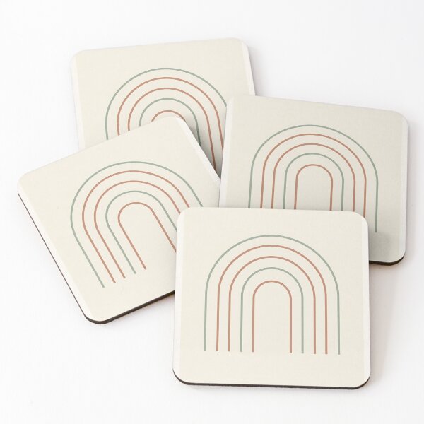Item preview, Nested Arc Lines | Minimalist Japandi Abstract Print designed and sold by Zaramodo.