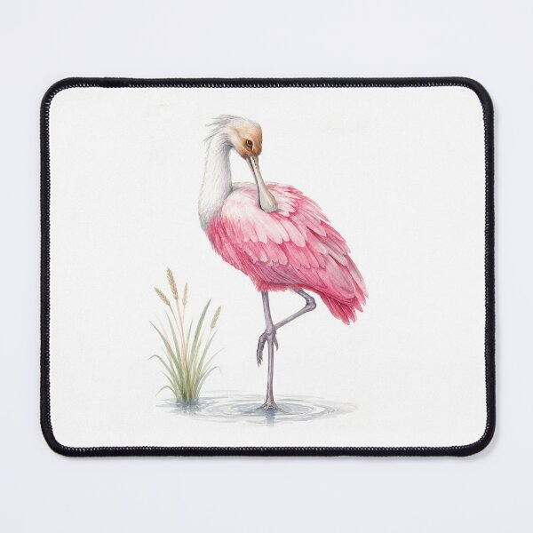 Item preview, Roseate Spoonbill of the wetland designed and sold by projectsophie.
