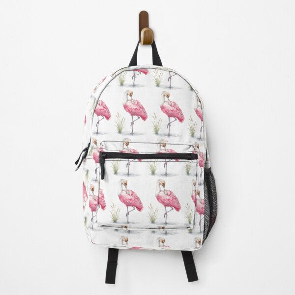 Item preview, Roseate Spoonbill of the wetland designed and sold by projectsophie.
