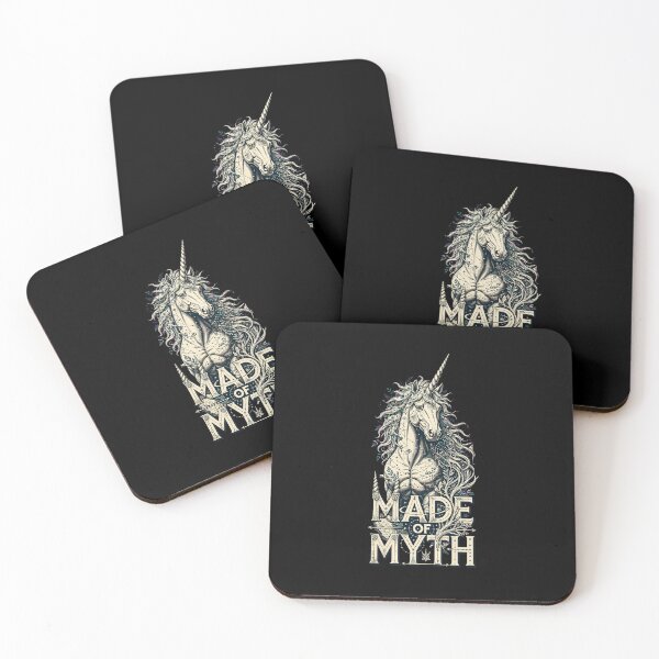 Item preview, Made of Myth Unicorn Design, Mythical Unicorn Artwork, Fantasy Creature Gift, Legendary Unicorn Graphic, Unicorn Lover Gift, Fantasy Art, Mythology, Folklore, Magical Creature designed and sold by Typologystudios.