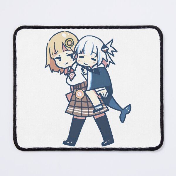Item preview, Amelia Watson Gawr Gura Sleeping Chibi Hololive designed and sold by SundayFactions.