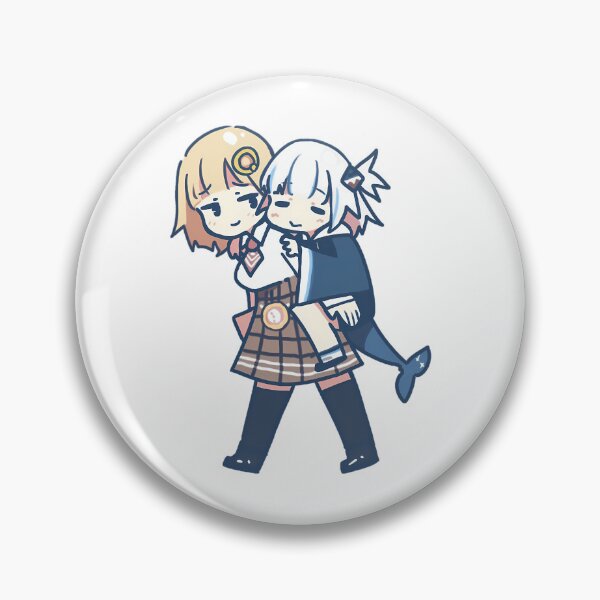Item preview, Amelia Watson Gawr Gura Sleeping Chibi Hololive designed and sold by SundayFactions.
