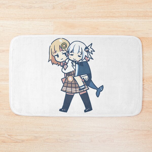 Item preview, Amelia Watson Gawr Gura Sleeping Chibi Hololive designed and sold by SundayFactions.