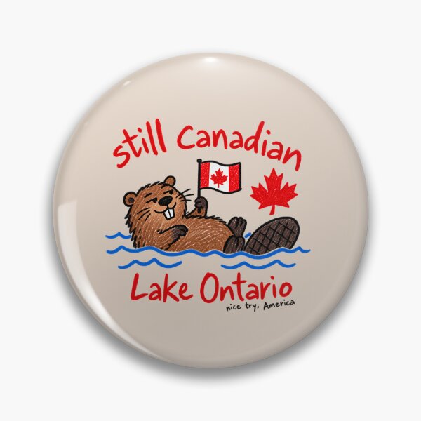 Item preview, Canadian Beaver Defends Lake Ontario designed and sold by BrooklynRhodes.