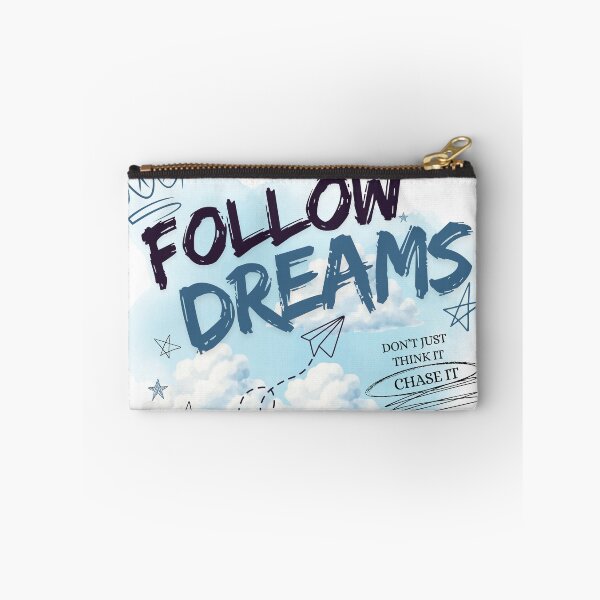 Item preview, Follow Dreams Motivational Cloud Aesthetic – Dream Big Chase It designed and sold by Snikdha.