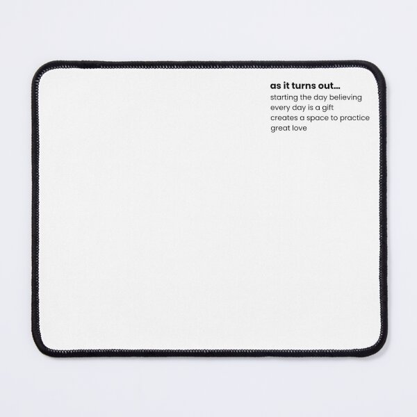 Item preview, starting the day believing every day is a gift designed and sold by 2wholehearted.