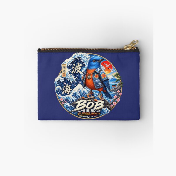 Item preview, BOB the Blue Rock Thrush – Shonan Wave Style | +91BIRD designed and sold by Plus91BIRD.