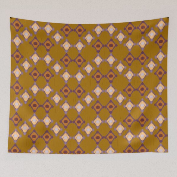 Item preview, Ikat woven fabric designed and sold by Halonapping.