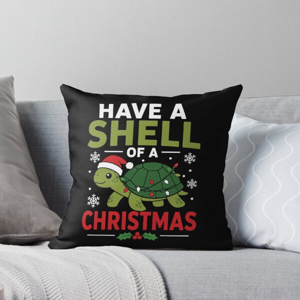 Item preview, Have a Shell of a Christmas – Funny Turtle Christmas Holiday Design designed and sold by mraihan.