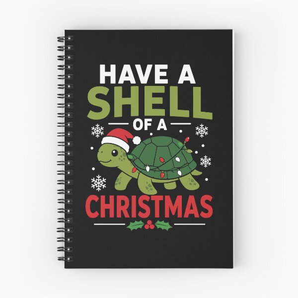 Item preview, Have a Shell of a Christmas – Funny Turtle Christmas Holiday Design designed and sold by mraihan.