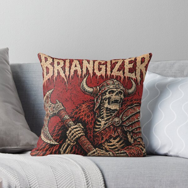 Item preview, BRIANGIZER Retro Red Comic Horror Heavy Metal Motif designed and sold by Briangizer.