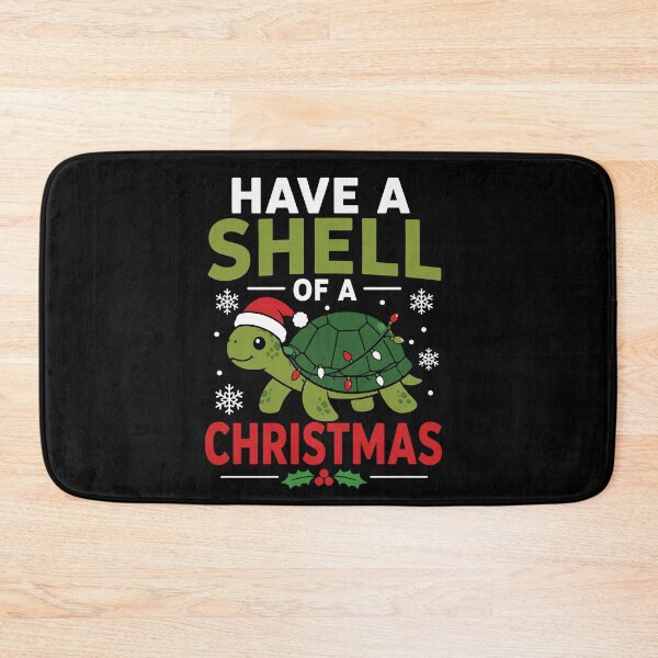 Item preview, Have a Shell of a Christmas – Funny Turtle Christmas Holiday Design designed and sold by mraihan.