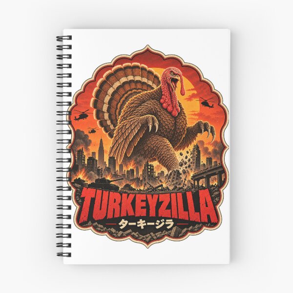 Item preview, Turkeyzilla – Giant Funny Monster Turkey Kaiju Thanksgiving designed and sold by WolfmanProphecy.