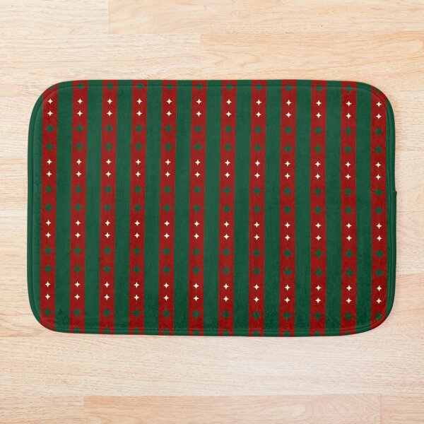 Item preview, Green Christmas Star Stripes Seamless Pattern Background designed and sold by Lailaynta.