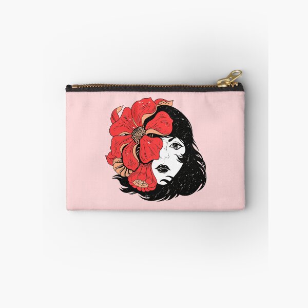 Item preview, Retro Floral Woman Portrait Illustration designed and sold by -DEEWOLF-.