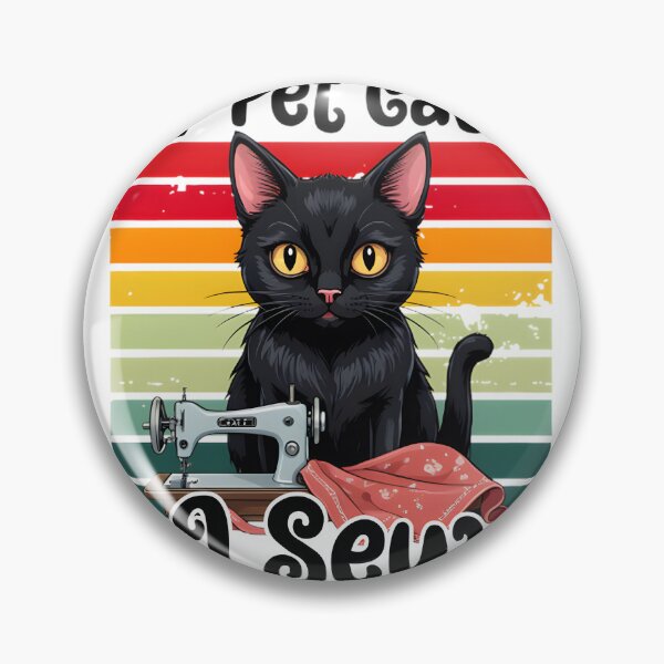 Item preview, Pet Cats Sew Forgetful Cat Lover Gift | Best Gift designed and sold by satawis.
