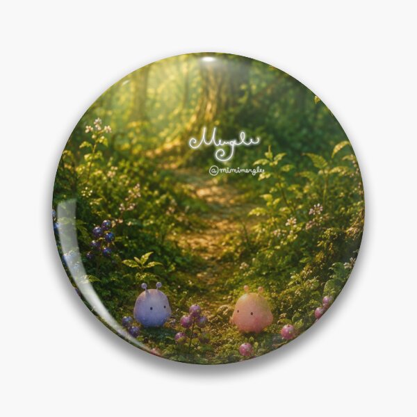 Item preview, Little Fruit Spirits Among Enchanted Berries in Mergle Forest designed and sold by Minimergle.