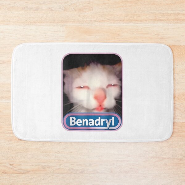 Item preview, Funny Allergy Cat Meme Art - Hilarious Sleepy Cat Graphic For Cat Mom Cat Dad And Feline Lovers | Limited Edition designed and sold by satawis.