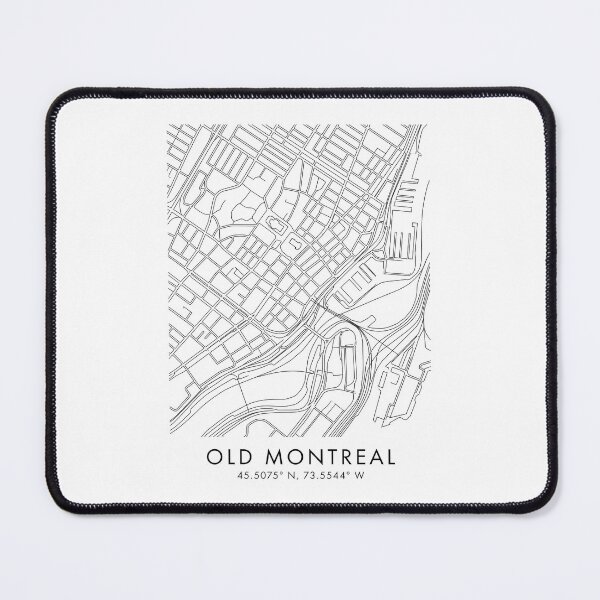 Item preview, Montreal Canada Line Art Skyline Coordinates Print designed and sold by OzzFrequency.