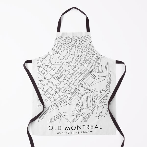 Item preview, Montreal Canada Line Art Skyline Coordinates Print designed and sold by OzzFrequency.