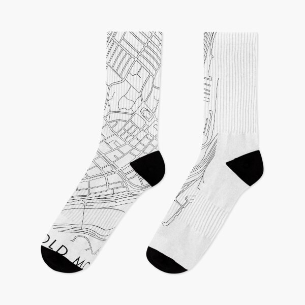 Item preview, Montreal Canada Line Art Skyline Coordinates Print designed and sold by OzzFrequency.