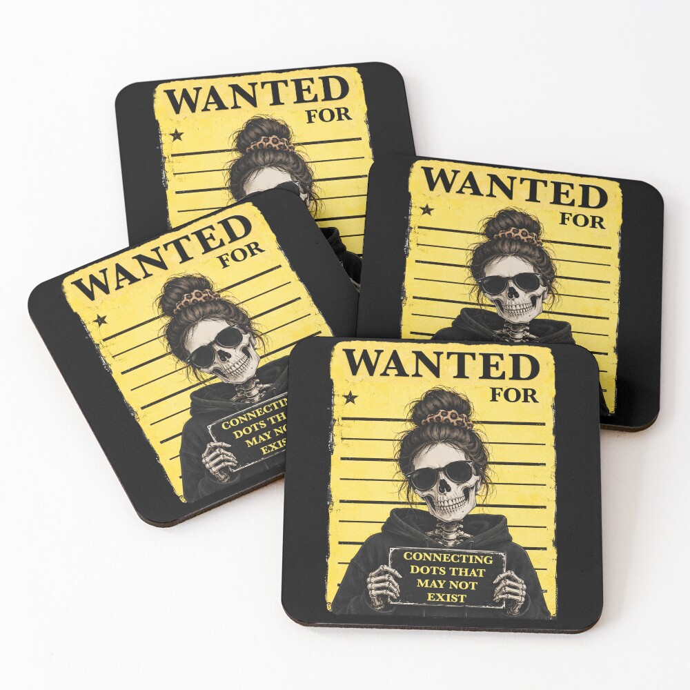 Item preview, Coasters (Set of 4) designed and sold by InkyGenies.