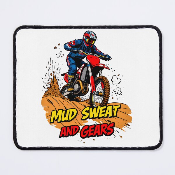 Item preview, Extreme Offroad Motocross Rider Pop Art Comic Style Graphic designed and sold by RevUpDesign.