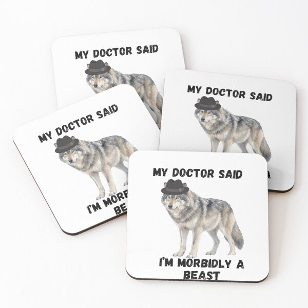 Item preview, my doctor said I'm morbidly a beast designed and sold by Prettyproblemz.