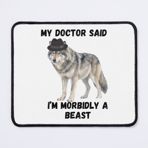 Item preview, my doctor said I'm morbidly a beast designed and sold by Prettyproblemz.