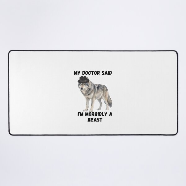Item preview, my doctor said I'm morbidly a beast designed and sold by Prettyproblemz.