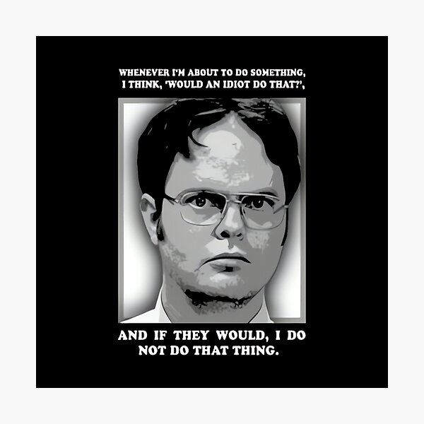 Item preview, Dwight Schrute designed and sold by bisexualluthor.