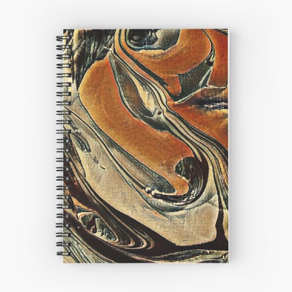 Item preview, Ember Flow – Fiery Orange Abstract Organic Composition designed and sold by Absractshop4942.